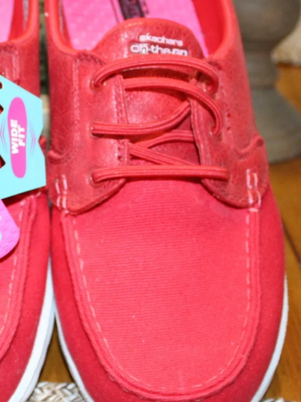 NWT Skechers on the go Flex Radiant slip-on boat sneaker 9 1/2 Wide CUTE/FUN - Picture 5 of 13